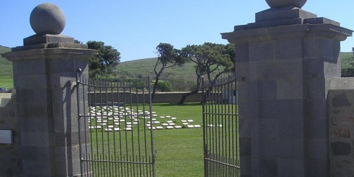 Anzac Cemetery in Moudros